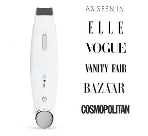 Eno Patented All-In-One Skincare Device. The one device that does it all - exfoliation; product infusion & facial sculpting Eno Patented All-In-One Skincare Device. The one device that does it all - exfoliation; product infusion & facial sculpting
